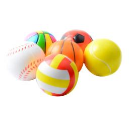 Esportes bola para cão, 63mm, bola para futebol, basquete, voleibol, animal de estimação, mastigar, treinamento - Image 4