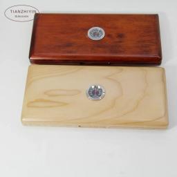 Elegante mão esculpida durável madeira Oboé Reeds Case, 20 palhetas Hold - Image 1
