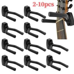 Suporte de parede para guitarra acústica, Peças de metal, Stand, Acessórios, Instrumento, Display Rack, Gancho, Cabides de parede, 2-10pcs - Image 1