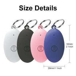 Mini GPS Smart Tracker com Controle Remoto, Equipamento Anti-perdido, Localizador GPS, Localização, Veículo Bluetooth, IOS, Animais Idosos, Chaves, Bagagem - Image 6
