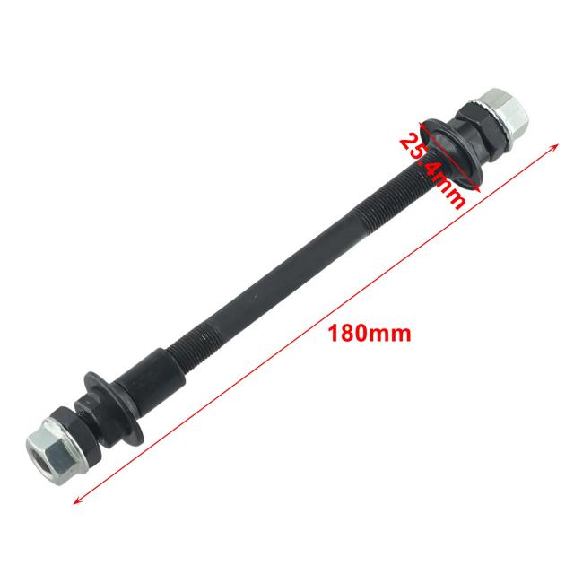 Eixo de Metal Sólido para Bicicleta MTB Dianteiro/Traseiro 150/180mm