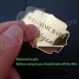 Personalized Cut Wedding Drink Tags, Topper de vidro, Drink Agitadores, Bar Sign, Acrílico Encantos do Vinho, 20 Pcs, 50 Pcs, 100Pcs - Image 4