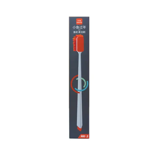Escova de Limpeza Aquática QANVEE para Tanques de Peixes - Remove Algas e Cuida das Plantas com Eficiência
