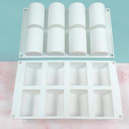 Silicone Molde Pastelaria para Doces Bolo, Oval, Tira Longa, Mousse, Formas, Bandeja, DIY Caseiro, Doces Franceses, Molde de Cozimento - Image 6