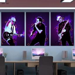 Avert pinturas de lona para Home Decor, guitarra banda famosa, cantor, músico, Tom, Petty, Avril, Lautie, cartaz, pinturas, Wall Art, fotos - Image 2
