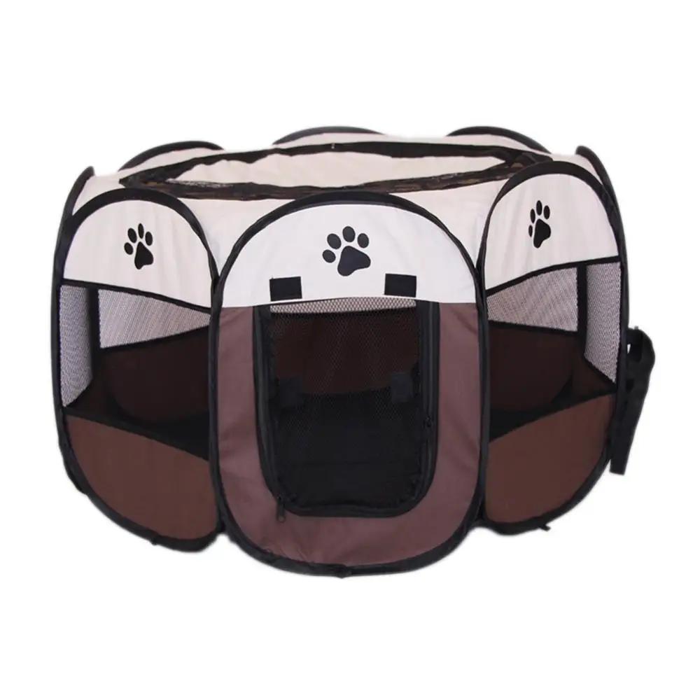 Caixa De Pano Dobrável Pet, Canil Oxford Dog, Cercadinhos De Gato, Gaiola de cachorro - Image 1
