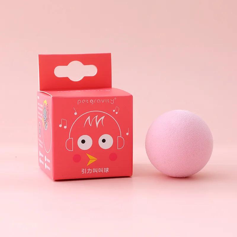 Bola interativa inteligente gato brinquedos catnip gato treinamento brinquedo kitty pet jogando bola pet squeaky suprimentos produtos brinquedo para gatos gatinho - Image 1