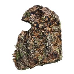 Tactical máscara camuflagem, 3d maple leaf estilo, capa de caça, cap capuz, ternos ghillie, airsoft acessórios, esportes ao ar livre, unisex - Image 5