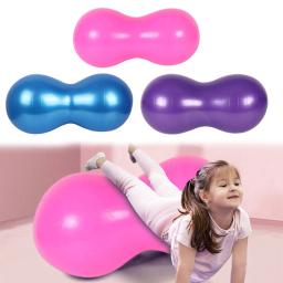 Bola de amendoim anti explosão bola de exercício multi-função pvc bola de fitness antiderrapante bola de equilíbrio de amendoim para treinamento de força central - Image 1