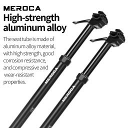 Meroca mtb conta-gotas selim 30.9mm \ 31.6mm altura hidráulica ajustável espigão de assento de bicicleta de estrada mountain bike tubo de assento - Image 3