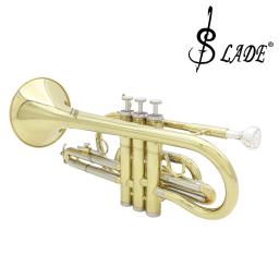 SLADE-Professional Bb Cornetaa Latão com Case Brush Peças, Instrumentos Musicais, Cupronickel, Trompeta, Cornette Desempenho - Image 4