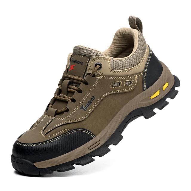 Sapatos de Segurança Masculinos Resistentes a Perfurações e Desgaste