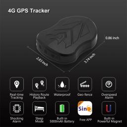 Novo 4g à prova dwaterproof água rastreador gps ST-905/ST-915 veículo localizador de trilha ímã longa espera 10000mah bateria posição em tempo real app - Image 2