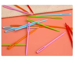 Agulhas De Tricô De Plástico Para Crianças, Agulhas De Tricô, Ganchos De Crochet, Agulha De Fios De Lã, Camisola DIY, Ferramentas De Tecelagem, 7 cm, 9 cm, 15cm, 30 PCs - Image 4