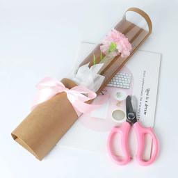Caixa De Embalagem De Flor De Rosa, Cartão Redondo, Caixas De Presente Transparente, Decoração, Suprimentos Do Dia Dos Namorados, Casamento - Image 5