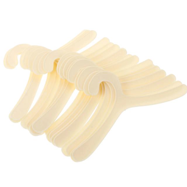 Cabide de Plástico para Animais de Estimação - Kit com 20 Suportes para Roupas de Cachorro e Acessórios