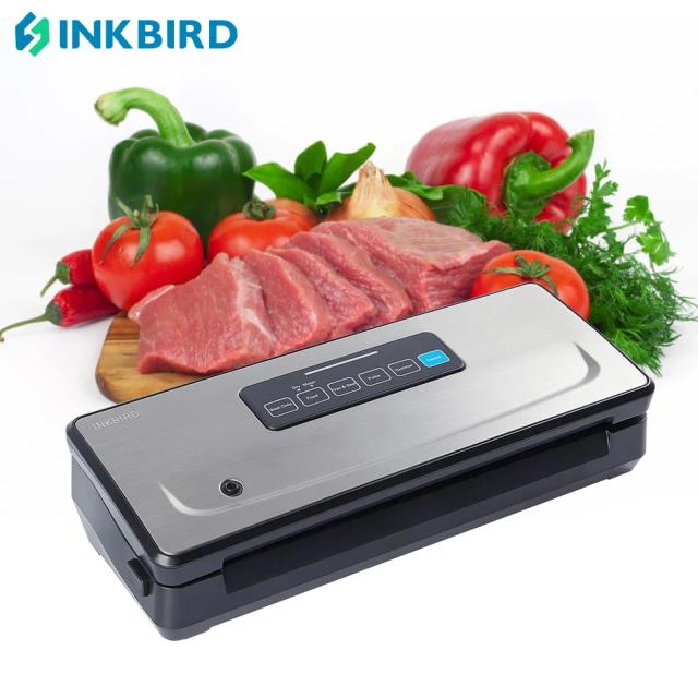 Inkbird INK-VS02 Máquina Seladora a Vácuo 4 Modos de Vedação 30cm Cortador Embutido