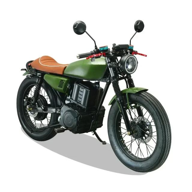 Strovan Motorcycle 2025 Motocicleta Elétrica Estilo Vintage 1000W-3000W