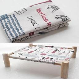 Lavável Pet Dormir Hammock, Cama Pequena Do Cão, Tapetes De Gato, Respirável, Impressão Confortável, Ninho De Cachorro De Gatinho, Acessórios Para Cães - Image 6