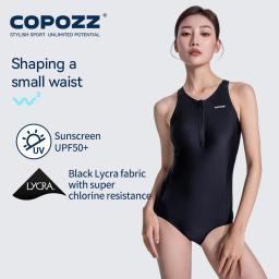 Mais novo competição roupa de banho rashguard feminino esportes um pedaço maiô surf wetsuit sem mangas mergulho fatos de banho upf 50 + - Image 2