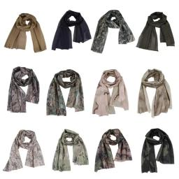 Cachecol de camuflagem esporte ao ar livre para homens e mulheres, máscara, pescoço, aquecedor, sniper, airsoft, caça, caminhadas, secagem rápida, bandana - Image 1