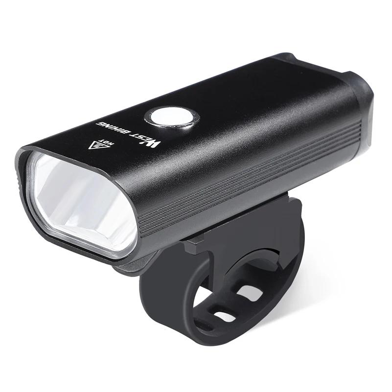 WEST BIKING Ciclismo LED Luz USB Recarregável Lanterna MTB Bicicleta Frente Luzes À Prova D' Água Bicicleta Farol Acessórios Da Bicicleta - Image 1