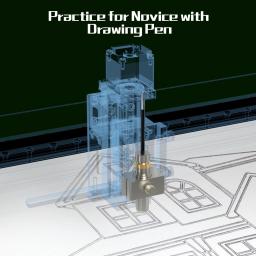 Novo neje max4 e80 gravador a laser e máquina de corte 4 eixos laser industrial grande área de trabalho 750*460mm cnc diy ferramentas para trabalhar madeira - Image 5