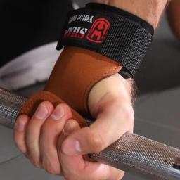 WOSWEIR Ginásio Horizontal Bar Luvas para Levantamento De Peso Fitness Musculação Treinamento Esportes Crossfit Workout Palm Protector - Image 2