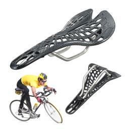 Assento bicicleta fibra carbono respirável almofada selim bicicleta estrada para homens mulheres - Image 4
