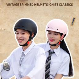 Capacete de bicicleta ultraleve para homens e mulheres, capacete respirável de meia face, múltiplos furos de ventilação, esportes ao ar livre - Image 5