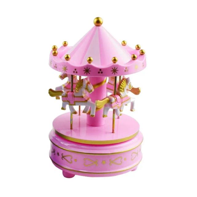 Ornamento de Plástico da Roda Gigante com Design Elegante para Decoração de Festas, Acessórios de Bolo e Presentes de Aniversário, 1 Unidade
