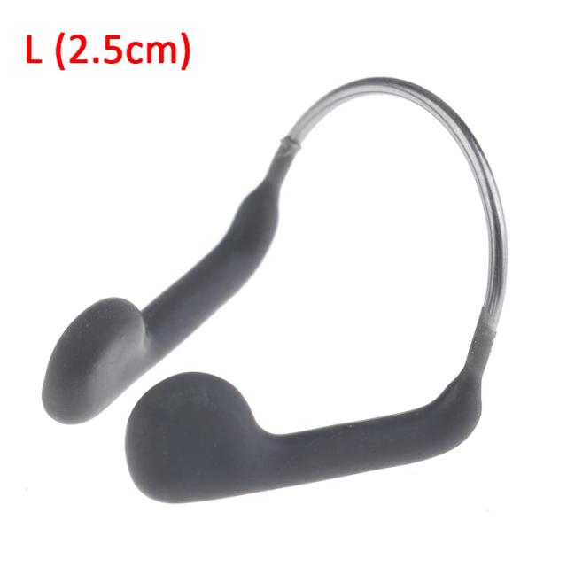Clipe de Nariz de Silicone Macio para Natação e Mergulho - Fio Antiderrapante para Esportes Aquáticos - 1 Unidade