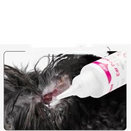 Pet Hair Pucking Powder, Cuidado de limpeza do canal auditivo, Desodorante Universal Ear, Cera para cães e gatos, 42g por garrafa - Image 3