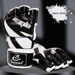Unisex Sparring Punching Luvas, Ajustável, Espessado Sandbag, Luvas de Treinamento, Sem Dedos para Boxe, Kickboxing, Muay Thai, MMA, 3cm - Image 1