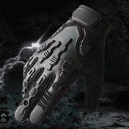 Luvas táticas de caça com dedos completos para homens, respirável, antiderrapante, esportes, ciclismo, caminhada, pesca, equipamento ao ar livre - Image 2