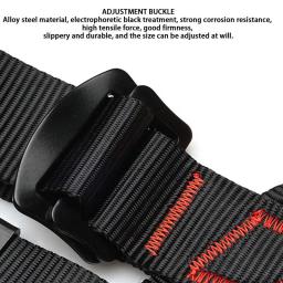 Cinto de segurança anti-queda para atividades ao ar livre, arnês ajustável para metade do corpo escalada, ferramentas de montanha, altitude escalada - Image 5