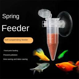 Alimentador automático de animais, alta resistência, plástico, pequeno porte, colheita, camarão, ovo, fácil de limpar, alimentador de peixe branco - Image 4