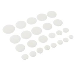 24 pçs almofadas de fagote fagote som buraco juntas acessórios fagote (branco) - Image 5