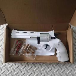 Automático Revolver Dart Bullet Toy Gun Lançador mecânico Pistola de tiro contínuo, CS arma ao ar livre para criança e adulto, ZP5 357 - Image 6