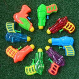 Mini pistola de água infantil, esportes ao ar livre, atividades de festa, plástico, vários estilos, presentes infantis, TMZ - Image 5