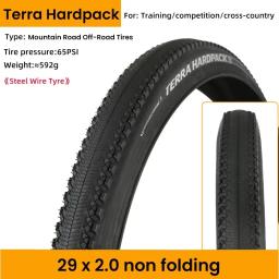 Continental terra hardpack fio de aço pneu anti punctura fio grânulo pneu 29x2.0 mtb cascalho bicicleta cross-country parte - Image 6