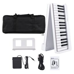 Piano eletrônico multifuncional com display LCD, teclado de 61 teclas, órgão eletrônico, 61 teclas, sensível - Image 2