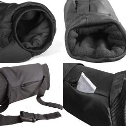 Durável futebol mão Warmer Pouch, veludo macio forrado mão Muff, acessórios portáteis de futebol ao ar livre, quente para a juventude - Image 2