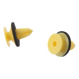 Porta do carro Guarnição Painel Retainer Clipes, Nylon Amarelo, Peças de acessórios do carro, 11610606, 50Pcs - Image 6