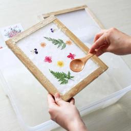 Moldura De Fabricação De Papel Multi-tamanho, tela De Fabricação De Papel DIY Aprendendo Artesanato De Madeira Presente Molde De Malha De Madeira - Image 5
