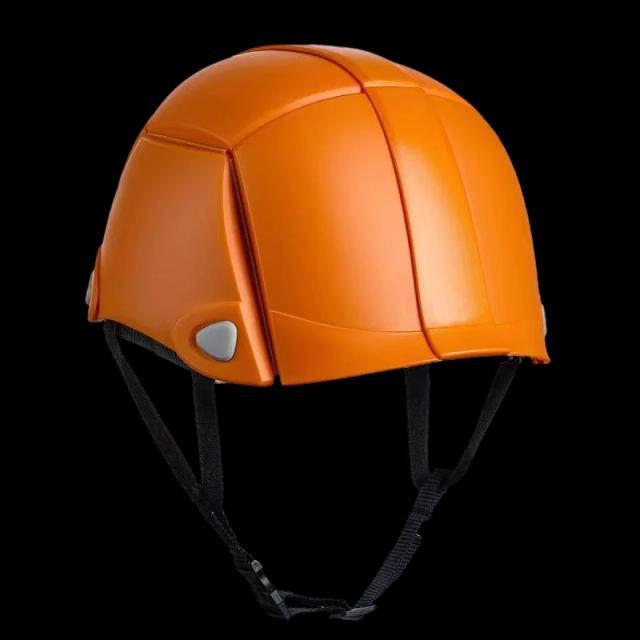 Capacete de Segurança Dobrável para Trabalhos ao Ar Livre - Proteção Anti-Esmagamento e Conforto na Construção