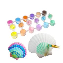 Tiras impermeáveis de tinta acrílica, pintura de parede DIY, artesanato de boneca pintados à mão, arte grafite, 3ml, 12 cores - Image 5