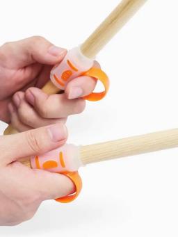 1 par de acessórios de silicone antideslizantes para baquetas para iniciantes, adequados para baquetas 5A/7A - Image 2