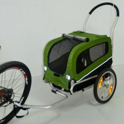 Dobrável Pet Bike com reboque traseiro, cão e gato carrinho, equipado com vem para transportar animais de estimação, equipado com equitação em um cavalo - Image 2