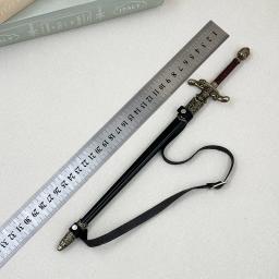 Arya Stark Game of Thrones, Espada de Metal, Modelo Arma, Coleção Ornamento, Coleção Periférica Game, Série Drama, Agulha de Rapier, 30cm - Image 5